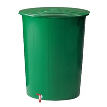 Sud na dešť.vodu 300lt +kohout s víkem