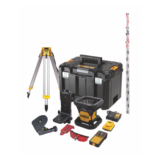 Laser rotační DCK374D1R sada 18V