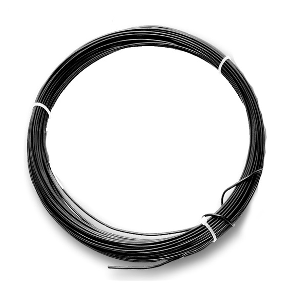 Drát vázací 0,8 černý/2 kg cca 2kg/500m
