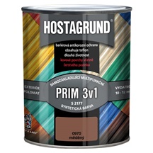 Hostagrund Prim 3v1 S2177 základní i vrchní barva na kov, 0970 měď, 600 ml
