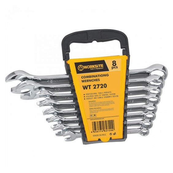 WT2720 - Klíče očkoploché 8 ks (8-19 mm)
