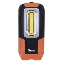 Svítilna plastová LED, 3W COB LED, 3x AA