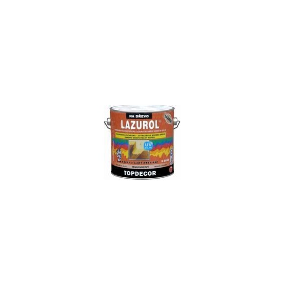 LAZUROL TOPDECOR S1035/022 na dřevo, interiér a exteriér, palisandr, 2,5 l