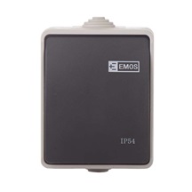 Přepínač 250 V/10 AX IP54 1 tlačítko