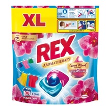 Kapsle na praní REX Aromatherapy Orchid Color 36 praní, 432g