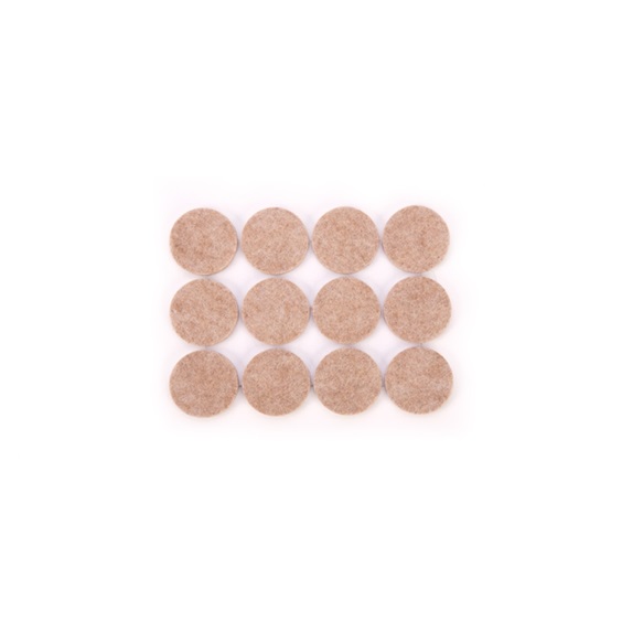 Samolepicí podložky pod nábytek PRESTO pr. 25 mm, 24 ks
