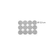 Samolepicí podložky pod nábytek PRESTO pr. 25 mm, 24 ks