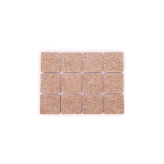 Samolepicí podložky pod nábytek PRESTO 30 x 30 mm, 24 ks