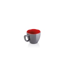 Šálek na espresso CREMA SHINE, šedá