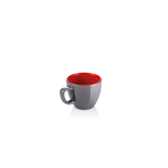 Šálek na espresso CREMA SHINE, šedá
