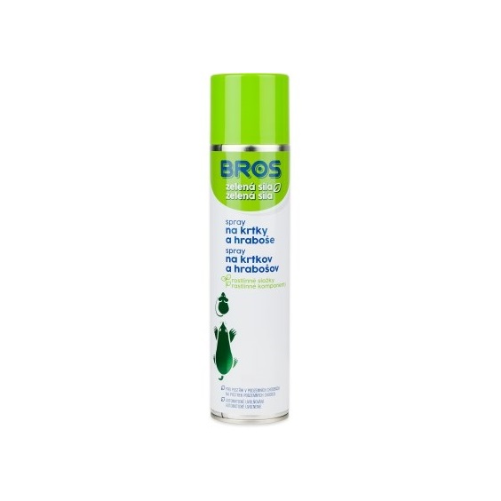 BROS zelená síla na krtky a hraboše spray 400ml