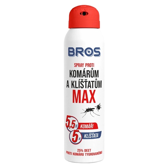 BROS spray proti komárům a klíšťatům 90ml MAX