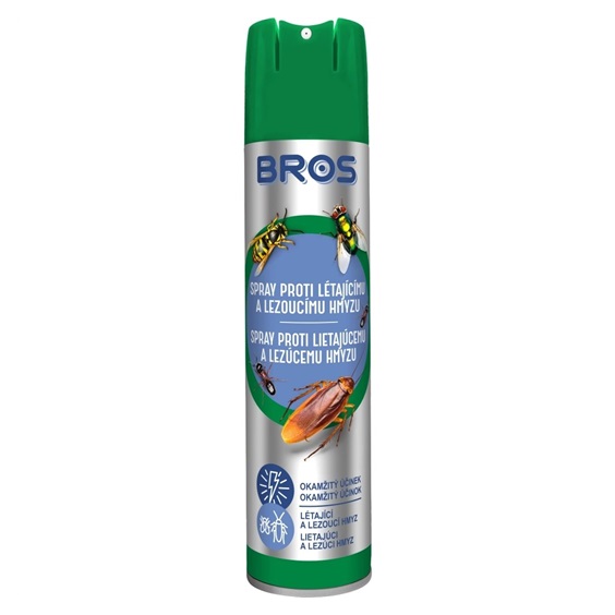 BROS spray proti létajícímu a lezoucímu hmyzu 400ml