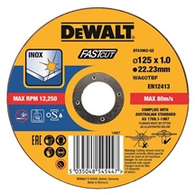 Kotouč řezný na kov a nerez 125x1,0 DT43902