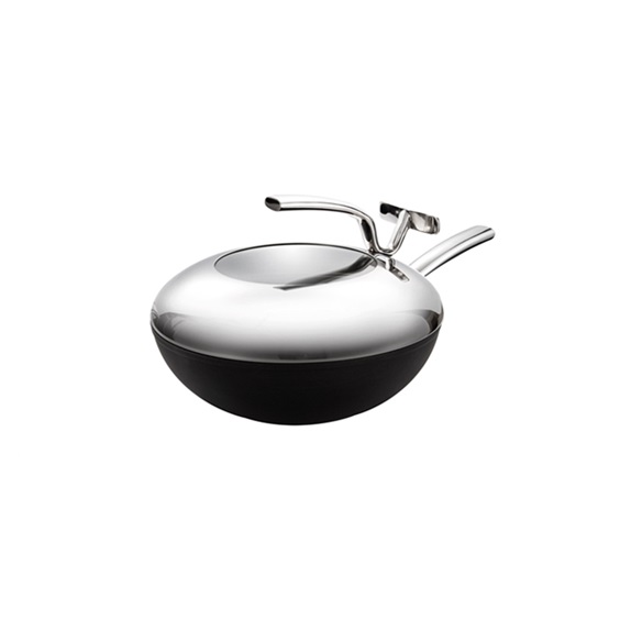Wok PRESIDENT pr. 30 cm, s poklicí
