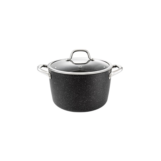 Hrnec PRESIDENT Stone s poklicí pr. 24 cm, 6.0 l