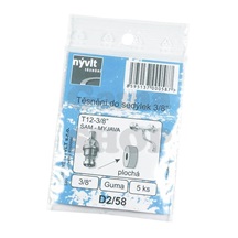 Těsnění vršku T-12, 3/8", ploché sada