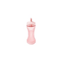 Pružná láhev PAPU PAPI 200 ml, se lžičkou, růžová