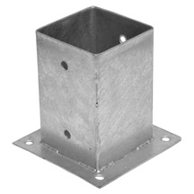Patka sloupku 121x121x150mm k přišroubování