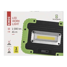 Reflektor pracovní nabíjecí COB LED 1000lm,4400mAh