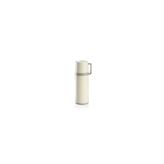 Termoska s hrníčkem CONSTANT CREAM 0,3 l, nerez