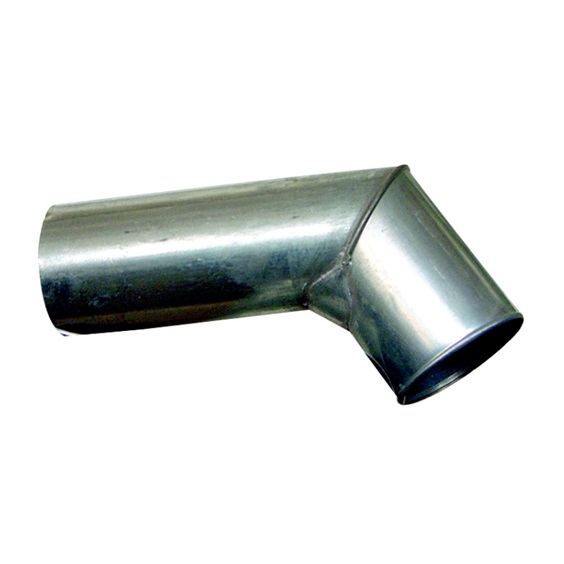 Koleno 100/72° Zn lisované