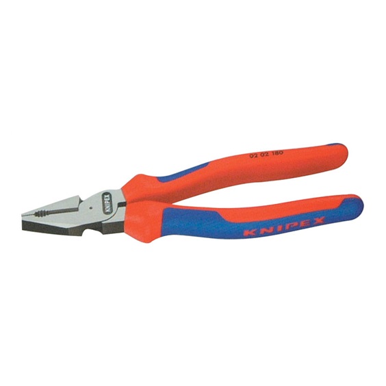 Kleště kombinované  lesk PVC 200 ; 02 02 200     KNIPEX