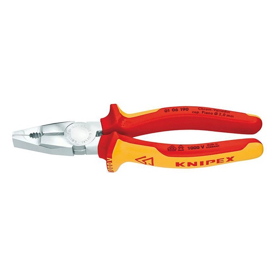 Kleště kombinované 1000V PVC 180 ; 03 06 180     KNIPEX