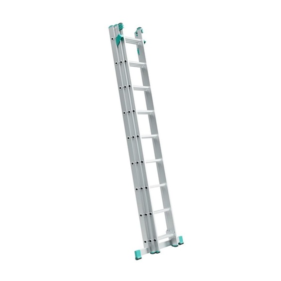 Žebřík trojdílný univerzální 7808 AL 513cm/HOBBY/3x8 příček/úprava na schody