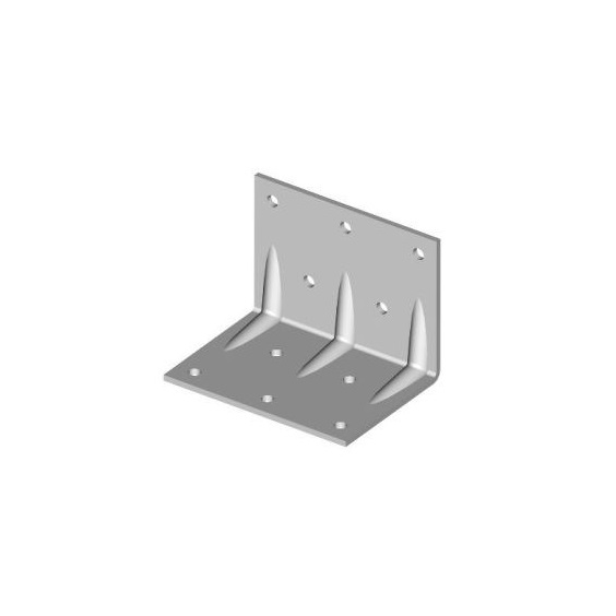 Úhelník konstrukční BV/Ú  05-80 40x35x35mm        Zn