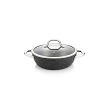 Pánev hluboká PRESIDENT Stone s poklicí pr. 24 cm