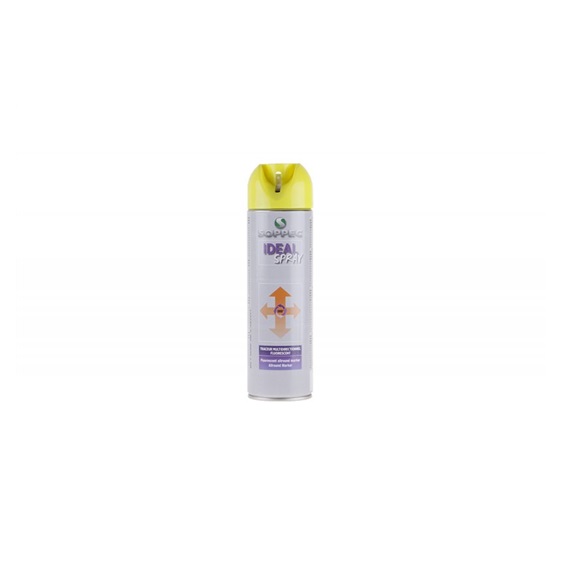 Sprej žlutý fluorescenční IDEAL 360° 500ml 12M
