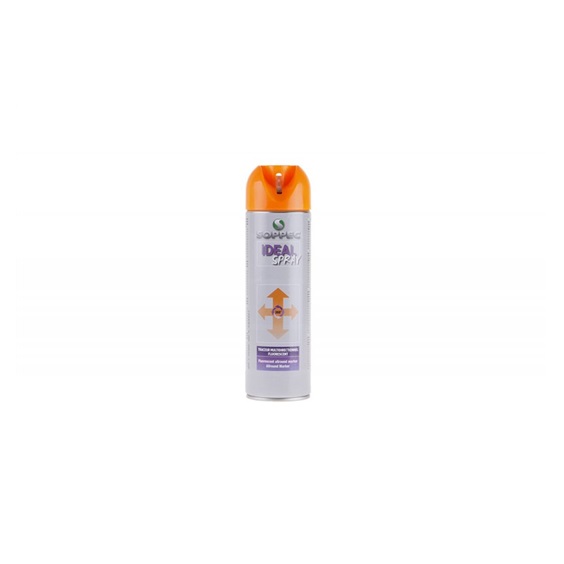Sprej oranžový fluorescenční IDEAL 360° 500ml 12M