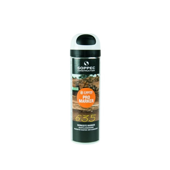 Sprej značkovací bílý PROMARKER 500ml 12M