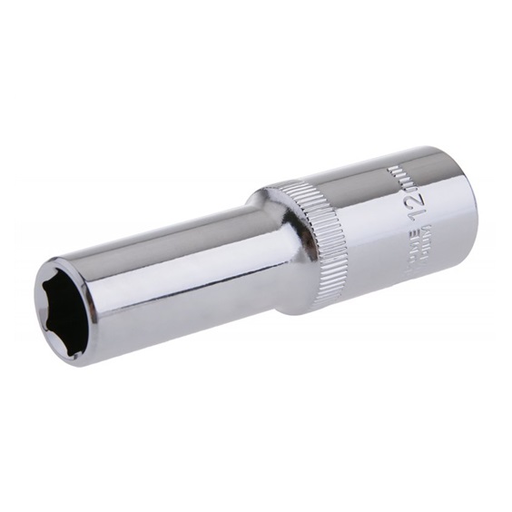 Hlavice prodloužená 1/2" CrVa 12mm