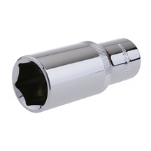 Hlavice prodloužená 1/2" CrVa 23mm