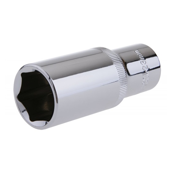 Hlavice prodloužená 1/2" CrVa 23mm