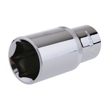 Hlavice prodloužená 1/2" CrVa 28mm