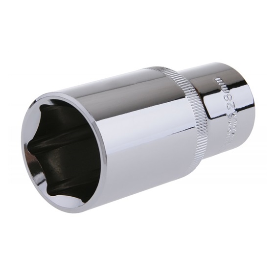 Hlavice prodloužená 1/2" CrVa 28mm