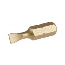 Bit plochý 3,0x25mm TiN  18750 (prodej po balení)
