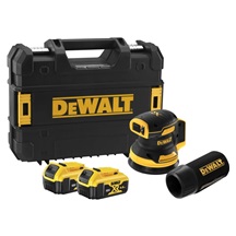 Bruska excentrická AKU 125mm DCW210P2 18V 5,0Ah