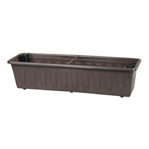 Truhlík samozavlažovací 60cm  hnědý FLOR-GARDEN