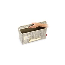 Krabice na oděvy FANCY HOME 40 x 18 x 20 cm, cappuccino