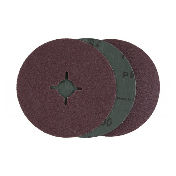 Kotouč fibrový 125mm  P80 3ks