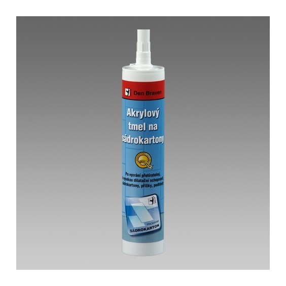 Tmel akrylový na sádrokartony 310ml  bílý