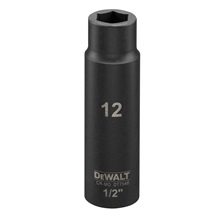 Hlavice nástrčná prodloužená 1/2" 12 EXTREME IMPACT DT7546