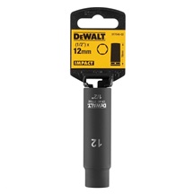 Hlavice nástrčná prodloužená 1/2" 12 EXTREME IMPACT DT7546