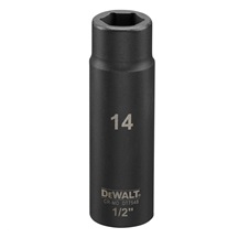 Hlavice nástrčná prodloužená 1/2" 14 EXTREME IMPACT DT7548