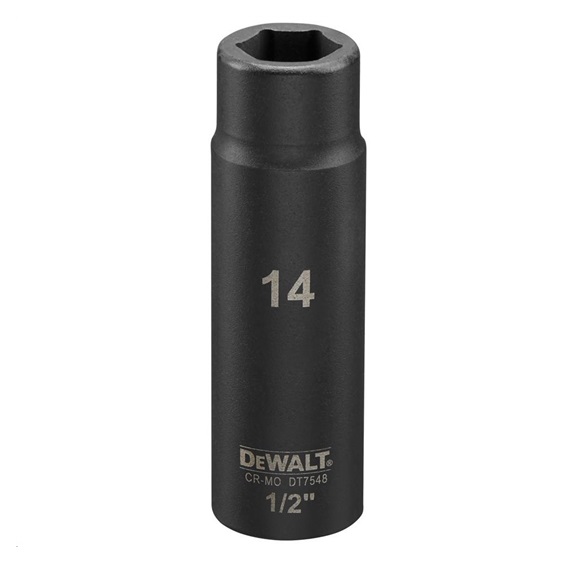 Hlavice nástrčná prodloužená 1/2" 14 EXTREME IMPACT DT7548