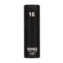Hlavice nástrčná prodloužená 1/2" 16 EXTREME IMPACT DT7550